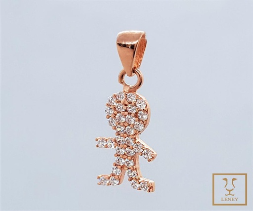 [1220W9] DIJE NINO CON CIRCONES