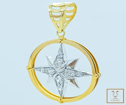 [1261W22] DIJE TIMON BRUJULA / ROSA