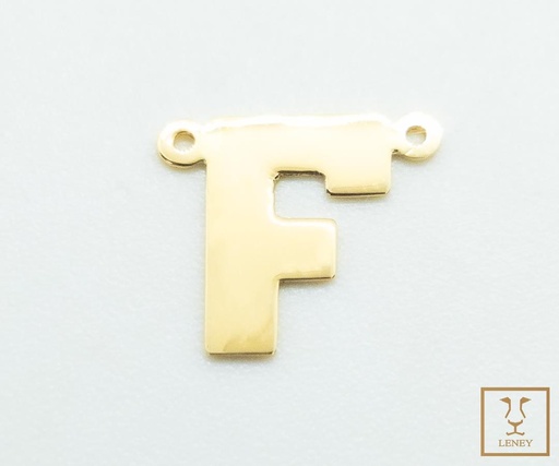 [1278W7] DIJE LETRA F IMPRENTA