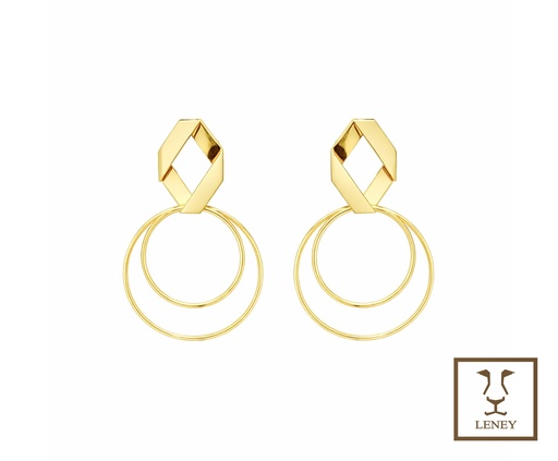 [1344W38] ARETE ROMBO LISO DE DOS