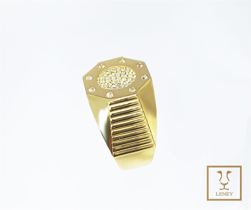 [1435W10] ANILLO HOMBRE ROLEX OCTAGONO