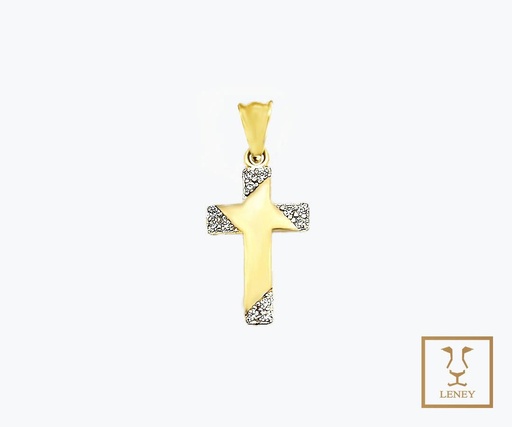 [1476W40] CRUZ PEQUENA 16MM CON CIRCONES