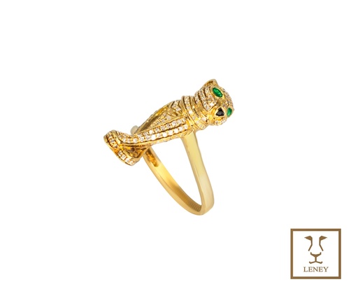 [1498W11] ANILLO PANTERA CARTIER TORSO