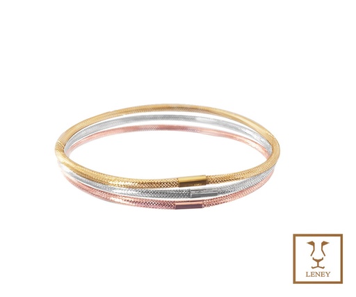 [1501W41] PULSERA 3 TUBOS DE 2MM