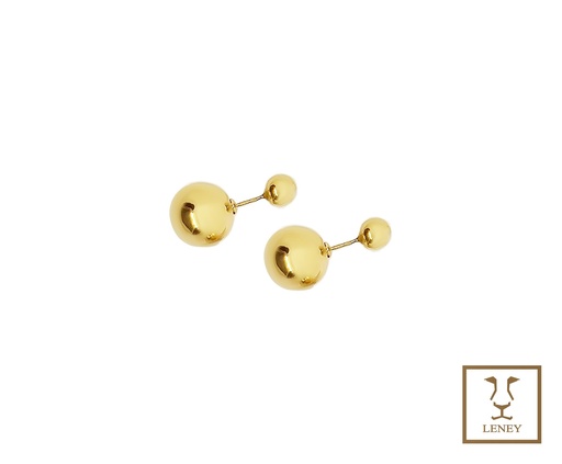 [1512W27] ARETE DIOR DOBLE ESFERA