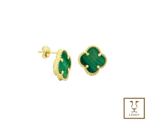 [1538W1] ARETE FLOR TREBOL VAN CLEEF