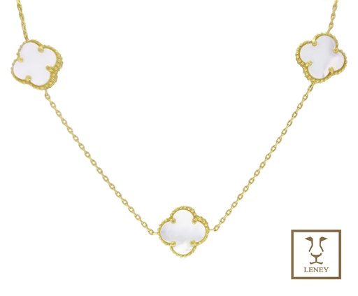 [1539W20] GARGANTILLA O COLLAR 5 TREBOLES