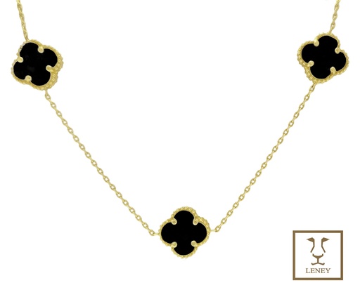 [1539W21] GARGANTILLA O COLLAR 5 TREBOLES