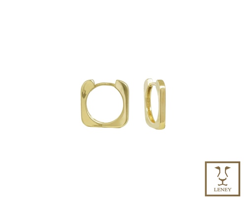 [1539W27] ARGOLLA CUADRADA 15X15MM TUBO