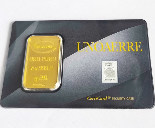 [1565W1] DIJE PLACA LINGOTE DE ORO