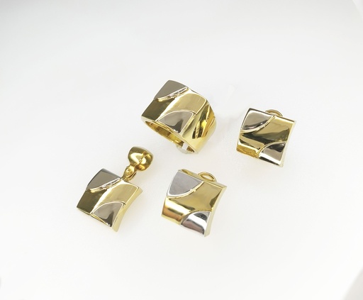 [1566W1] JUEGO 3 PIEZAS ANILLO