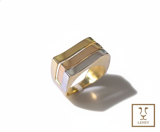 [1578W42] ANILLO3 LAMINAS ONDULADAS OLAS