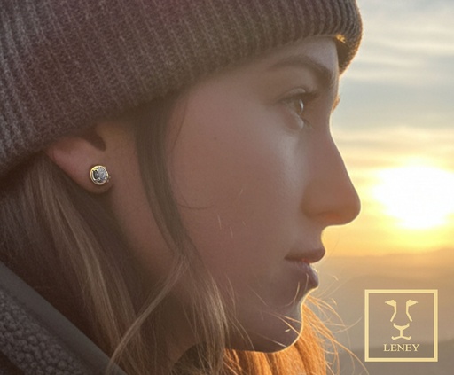 [1581W1] JUEGO 2 PIEZAS ARETE