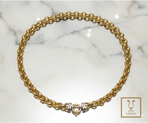 [1587W1] CADENA ROLL ON MACIZA