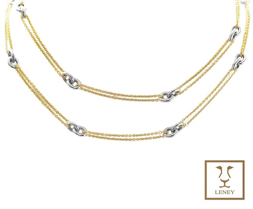 [1035W5] CAMISERO DOBLE CADENA ANCORA