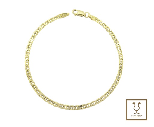 [1523W3] PULSERA GUCCI PLANA 3MM ANCHO