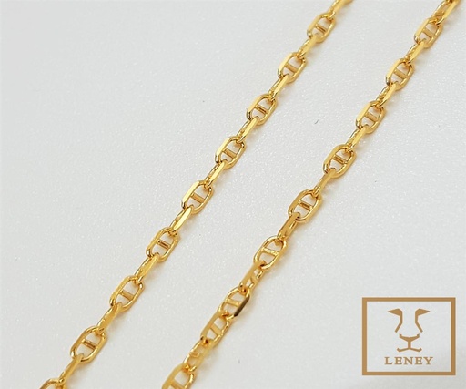 [1418W13] CADENA GUCCI PALILLO CRUZADO